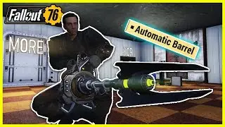 Fallout 76 - NOUVEAU MOD CANON AUTOMATIQUE POUR LA LANCE PLASMA ! [PTS]