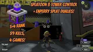 Enperry Dualies In Tower Control! - Splatoon 3