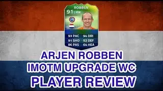 FUT 14 World Cup iMOTM Arjen Robben Upgrade Player Review FIFA 14 iMOTM Robben