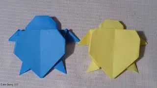 origami turtle | origami kura kura