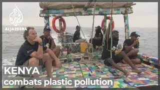 Kenya activists conduct plastic pollution survey