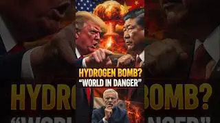 China vs USA: Hydrogen Bomb? | World in Danger 😱 | #Shorts #america #chine #india #hydrogen