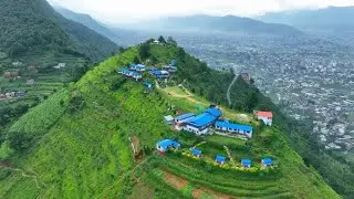 Bosan Danda is called White House. Is the nearest spot to day hike & view of valley Kathmandu. #home