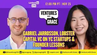 Gabriel Jarrosson, Lobster Capital VC on YC Startups & Founder Lessons 📱