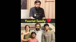 Sasikumar's happy words about Tourist Family Movie | MaayaValai