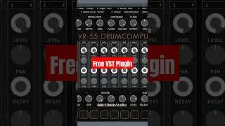 VR55 DrumComputer Free VST Plugin | Best Free Plugin By Sample Science