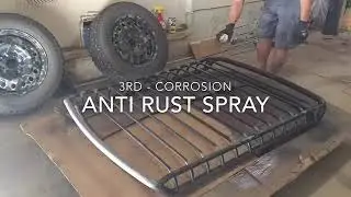 Roof Cargo Basket Rust Protection Spray paint
