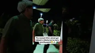 The moment N3on almost got robbed but he had a security guard😞🙏#n3on #n3onclips #fyp #viral