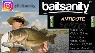 Новинка! Приманка Baitsanity Antidote Shad Glide