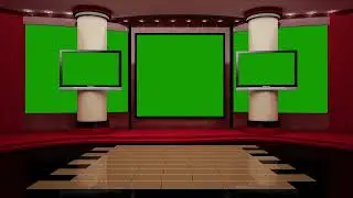 VIRTUAL STUDIO l GREEN SCREEN NEWS STUDIO l NOCOPY RIGHT