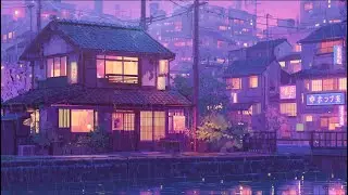Midnight Tokyo Rain 🌧️ Gentle Lofi Music Ambience