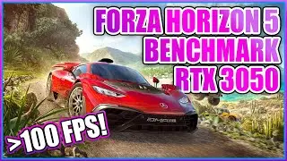RTX 3050 Forza Horizon 5 Benchmark | 1080p HIGH/ULTRA