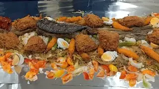 Boodle fight at work