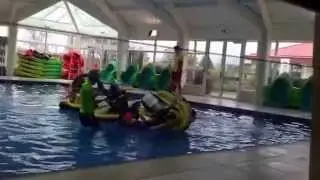 Epic jet ski fail and rage