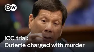 Philippines ex-President Duterte attends ICC hearing virtually, charged for notorious 'war on drugs'