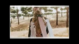 Velos de colores: el toque m&aacute;s original para tu look de novia