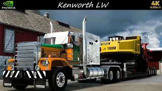 *Kenworth LW* Caterpillar 551 Hauled Salina to Provo *JBX2/TAA Graphics* ATS 4K 1.57