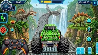 Insane Monster Truck vs Mega Ramp Challenge! 😱 Destruction & Stunts | Android Gameplay