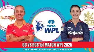 RCB VS GT WPL 2025 !! 1ST MATCH !! HIGHEST RUN CHASE IN WOL HISTORY -201 RUNS !!