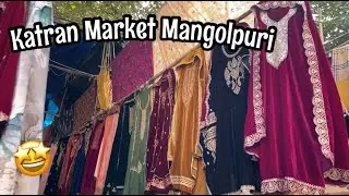 KATRAN MARKET MANGOLPURI🔥LATEST WINTER FABRIC COLLECTION ❤ SWADE, VELVET & MORE - THE PEPPY PERSONA