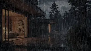 Sleep Deeper Than Ever Before 🌩️ | Heavy Rain & Thunderstorm for Peaceful Night