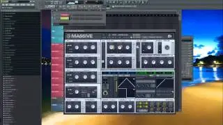 Scream Synth Tutorial - Sounds like Zomboy, Skrillex, Pegboard Nerds etc. (Massive)