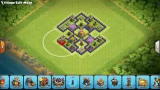 Clash Of Clans Town Hall 7 Defense Coc th7 2016