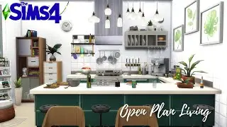 Open Plan Living & How Not to Do #PalakoRoomReno7k | Speed Build | The Sims 4