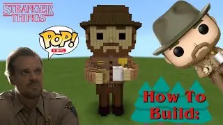 How to Build a Funko Pop! Vinyl Hopper from Stranger Things in Minecraft!!!