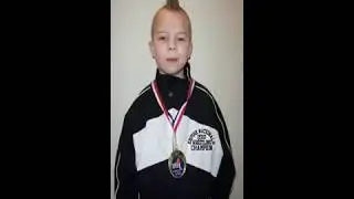 Kid Goes beast mode During Wrestling Match