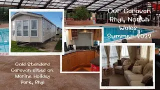 A tour of our caravan on Marine Holiday Park, Rhyl, North Wales Summer 2022
