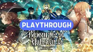 【SAO AL】 DLC 2 - Blooming of Matricaria Complete Playthrough
