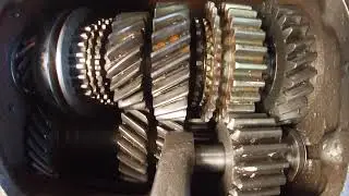 Power flow explained on a manual transmission plus an inspection with the side cover removed