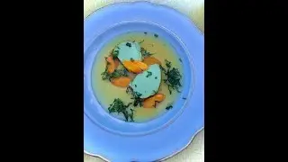 kaltes S&uuml;ppchen & wilden Karotte & Karottengr&uuml;n-Nockerl #food #cooking #wildkr&auml;uter #gem&uuml;se #rezept
