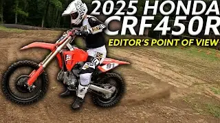 2025 HONDA CRF450R - EDITOR'S VIEW