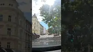 Driving in Zagreb, Croatia city center. Melodic Techno. #techno #travel #pov #europe #trip #zagreb