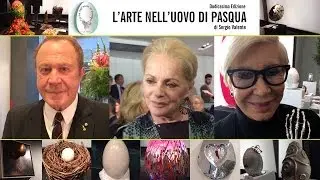 L'arte nell'uovo di Pasqua di Sergio Valente, con Anna Fendi e Virna Lisi