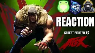 STREET FIGHTER 6 - ALEX GAMEPLAY TRAILER REACTION