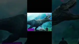 skeleton of rexy in jurassic world rebirth prehistoric Resurrected ##