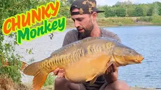 Chasing BIG UK CARP on a deep gravel pit packed with underwater features - fishing session #4