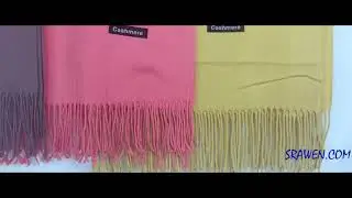 Embroidery 100% Pure Wool | Pashmina Cashmere Shawls and Wraps 28&Prime; X 80&Prime;