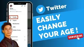 How to Change Age on Twitter !