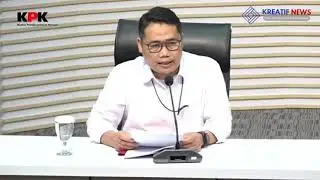 Konferensi Pers Kegiatan OTT Dugaan Pemerasan di Lingkungan Kabupaten Hulu Sungai Utara 