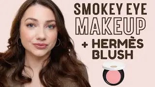 Simple Smokey Eye | Hermes Silky Powder Blush Review