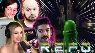 Emerome @LarryFishburger @astarriapple And @Courtilly Become Hunted In R.E.P.O!!!