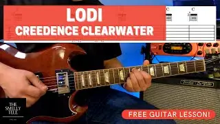 Lodi Guitar Lesson! Creedence Clearwater Revival