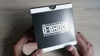 Gshock 35th Anniversary Big Bang Black Mudmaster unboxing.