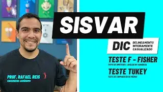 Tutorial | Uso do SISVAR | Experimentos em DIC | Delineamento Inteiramente Casualizado