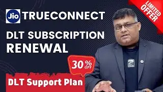 DLT Subscription Renewal - JIO Trueconnect registration #jio #subscription #jiotrueconnect