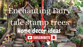 Enchanting fairy tale garden ideas 4 stamp tree#gardening#craftidea@DrPlants @natural_albertovich 